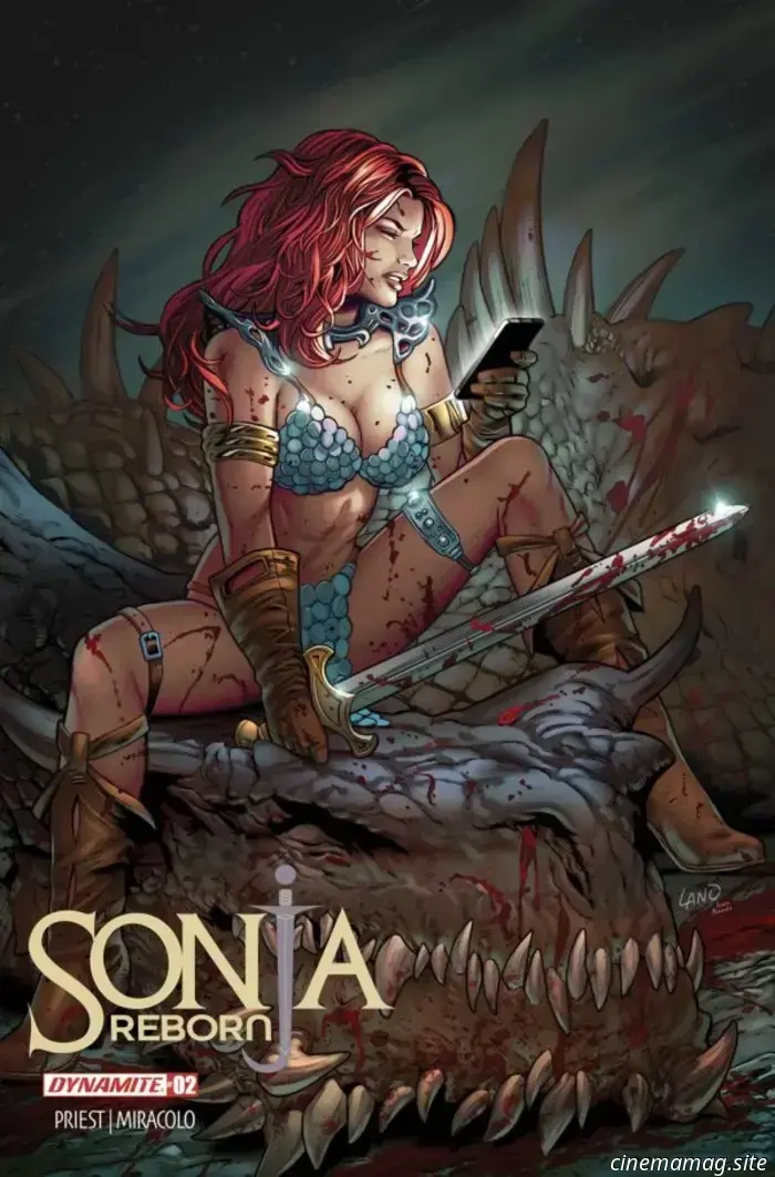 Переосмысление Red Sonja от Dynamite продолжается в превью второго номера Sonja Reborn