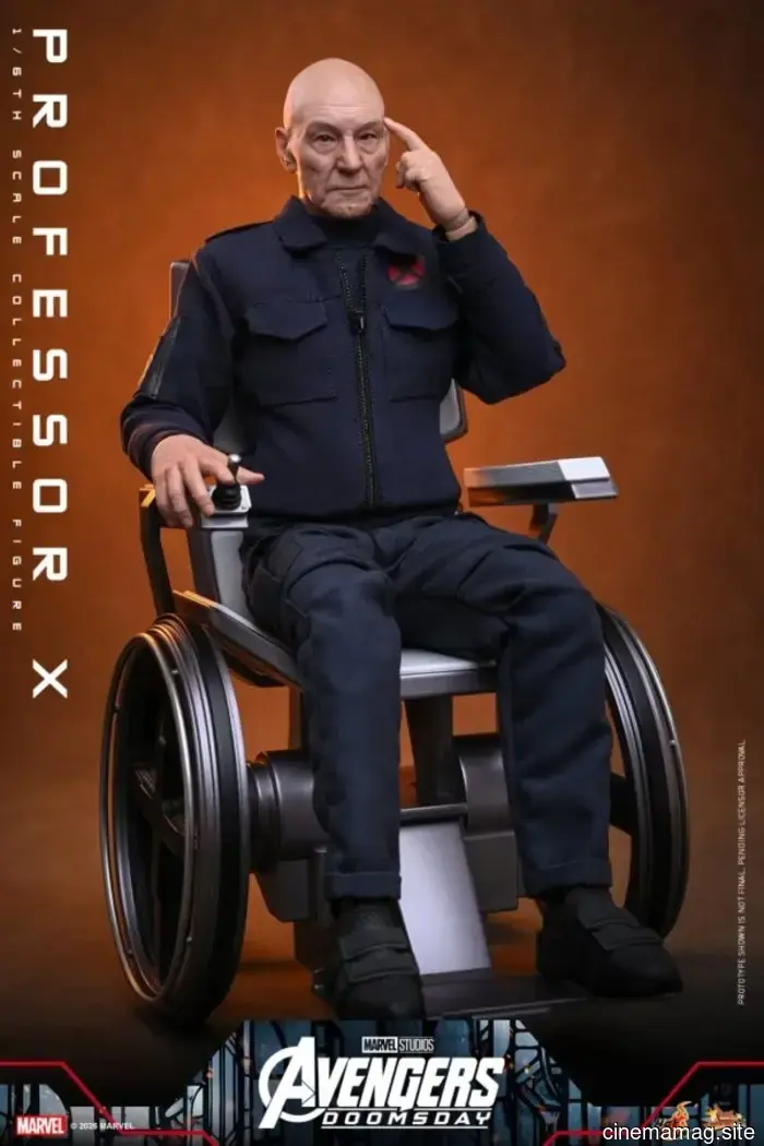Professor X is now part of Hot Toys' sixth scale figure collection based on Avengers: Doomsday.