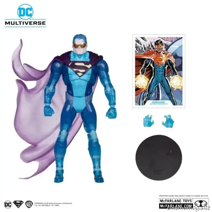 McFarlane Toys svela le nuove action figure di Batman e Eradicator Platinum Edition DC