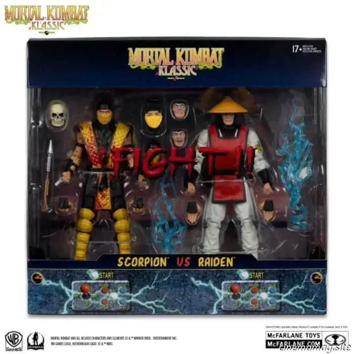 McFarlane Toys lancia una nuova ondata di action figure della serie Mortal Kombat Klassic