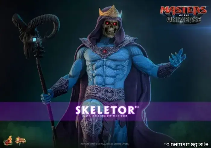 Hot Toys reveals sixth scale figures of He-Man and Skeletor from Masters of the Universe.