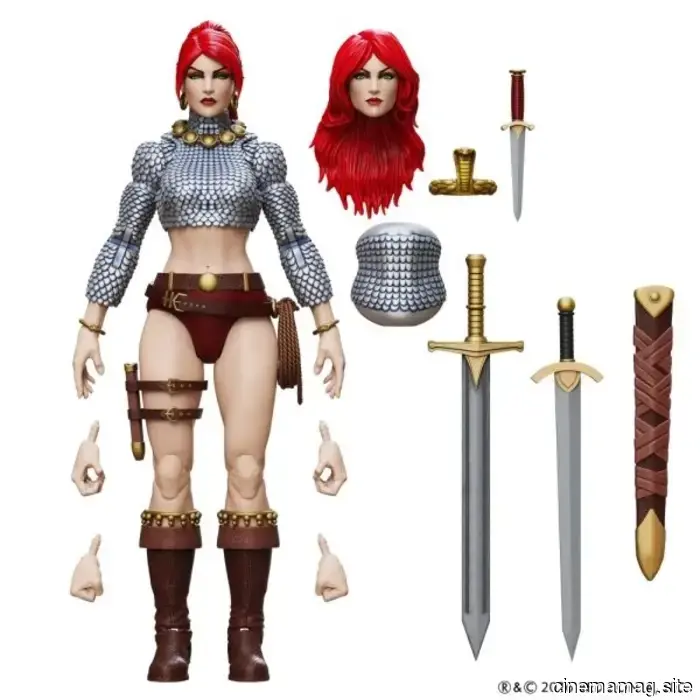 Boss Fight Studio has revealed the Immortal Red Sonja Epic H.A.C.K.S. action figure.