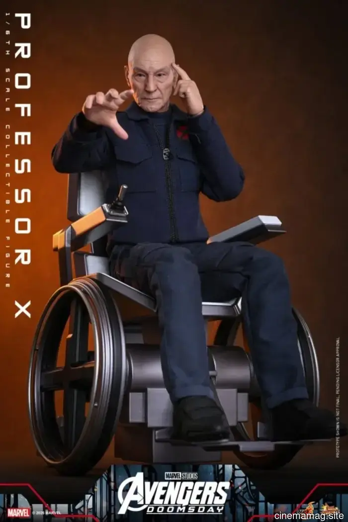 Professor X is now part of Hot Toys' sixth scale figure collection based on Avengers: Doomsday.