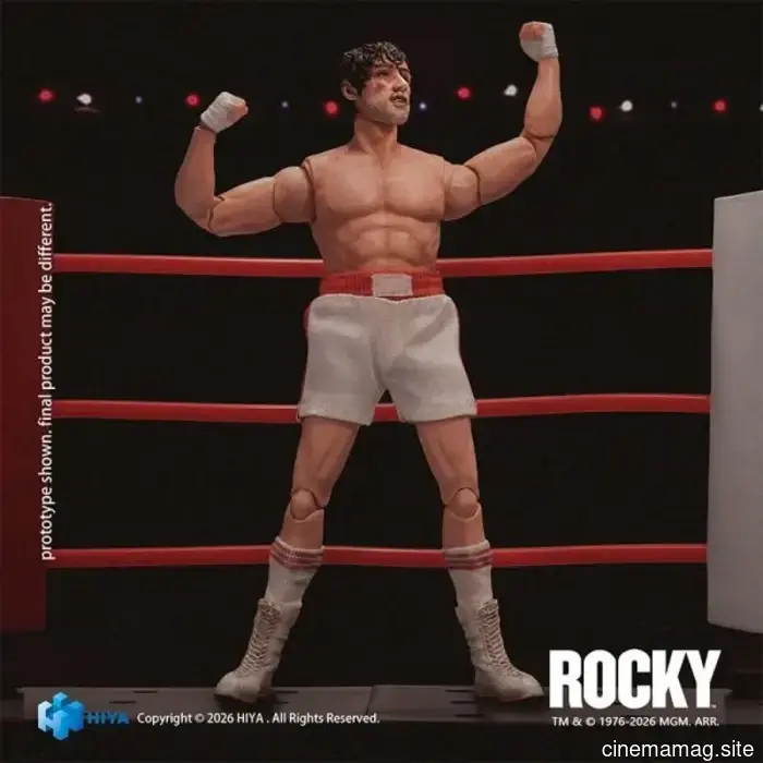 Hiya Toys revela la figura de acción Rocky Exquisite Super Series