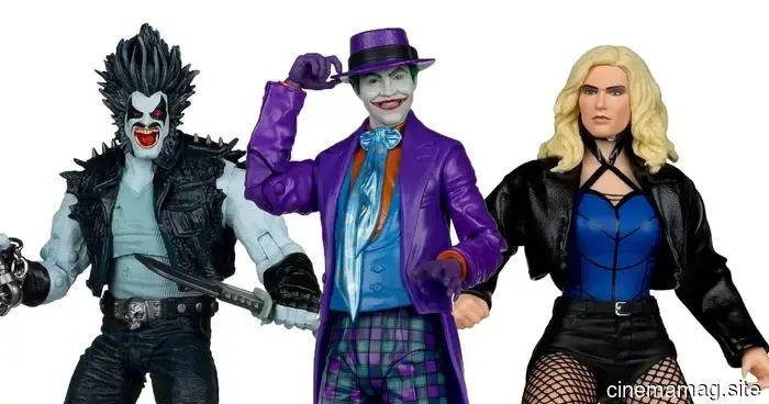 Фигурки действия Джокера, Лобо и Черной Канарейки из мультивселенной DC запускают предзаказы от McFarlane Toys