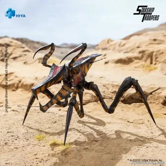 The Warrior Bug from "Starship Troopers" is now part of Hiya Toys' Exquisite Basic Series with the release of a new figure.