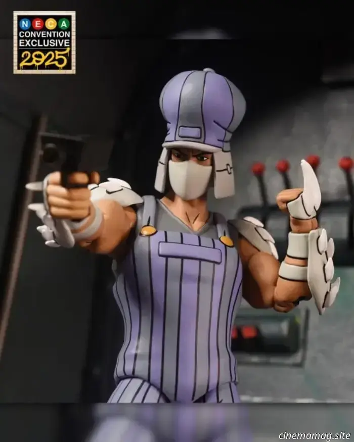Teenage Mutant Ninja Turtles Ultimate Train Track Takedown Shredder figure revealed as a NYCC exclusive.
