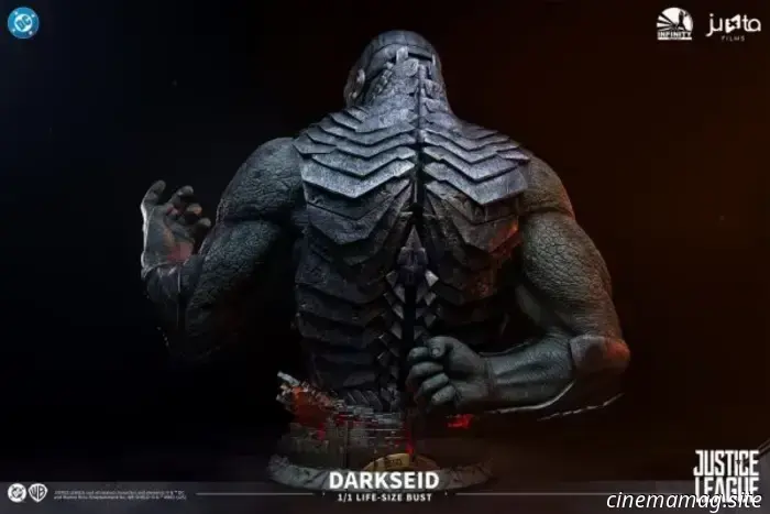 Infinity Studio reveals a life-sized bust of Darkseid inspired by Zack Snyder’s Justice League.