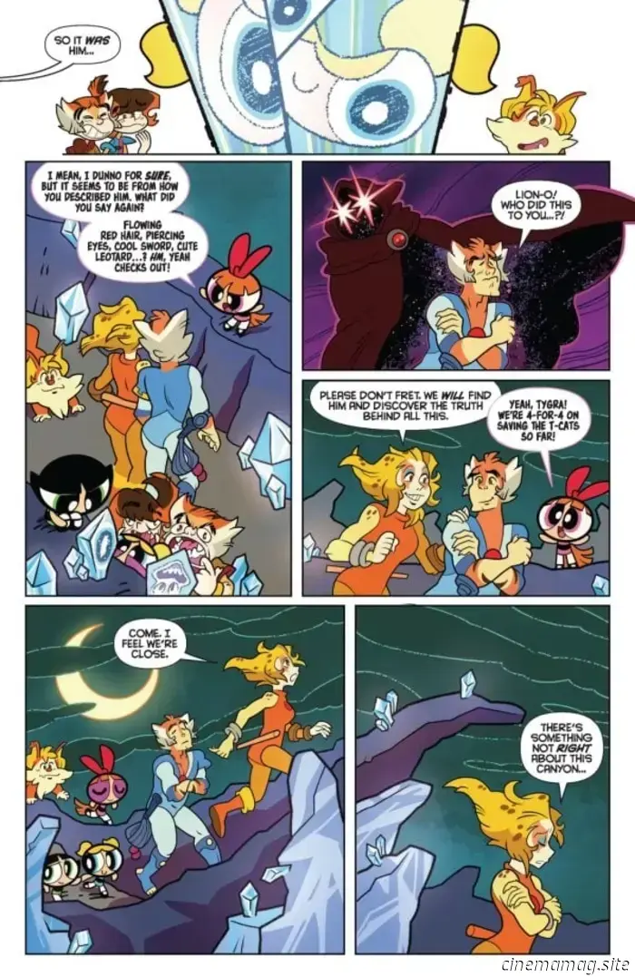 Preview of ThunderCats/The Powerpuff Girls #3 - Comic Book