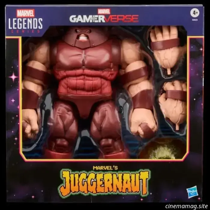 Hasbro выпускает Джаггернаута с новой фигуркой из серии Marvel Legends Gamerverse.
