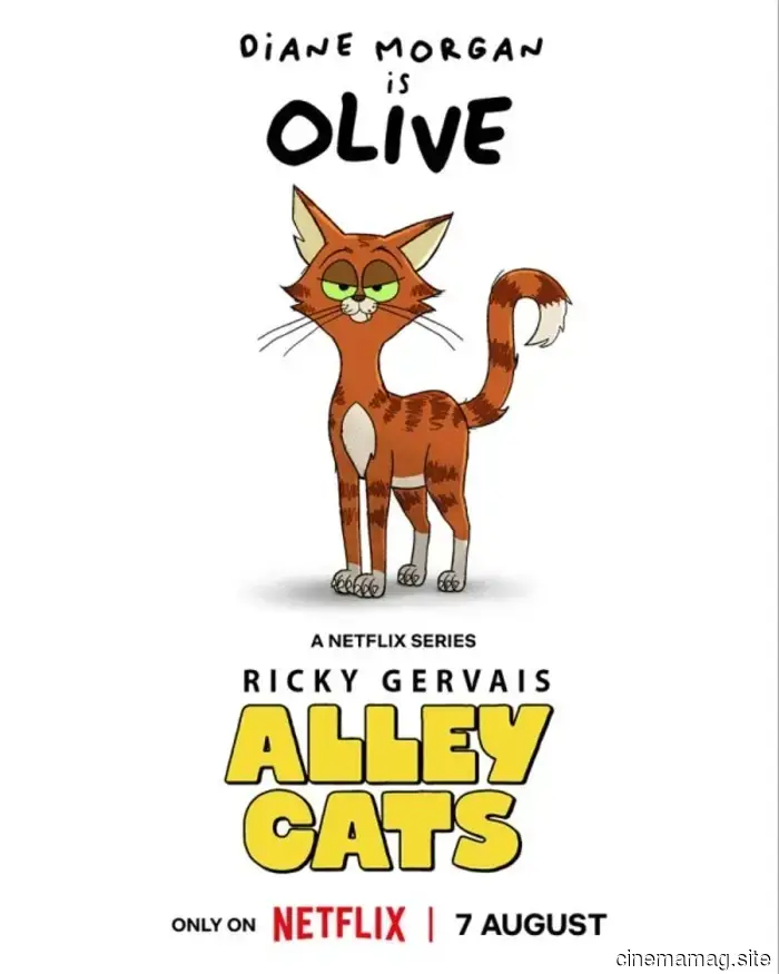 Incontra i felini con la bocca sporca di Alley Cats, l'animazione di Ricky Gervais, con trailer e manifesti.