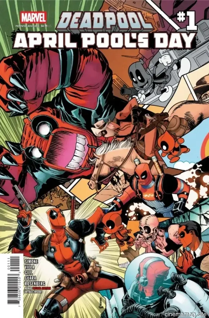 Vista previa del cómic – Deadpool: Día de la piscina de abril #1
