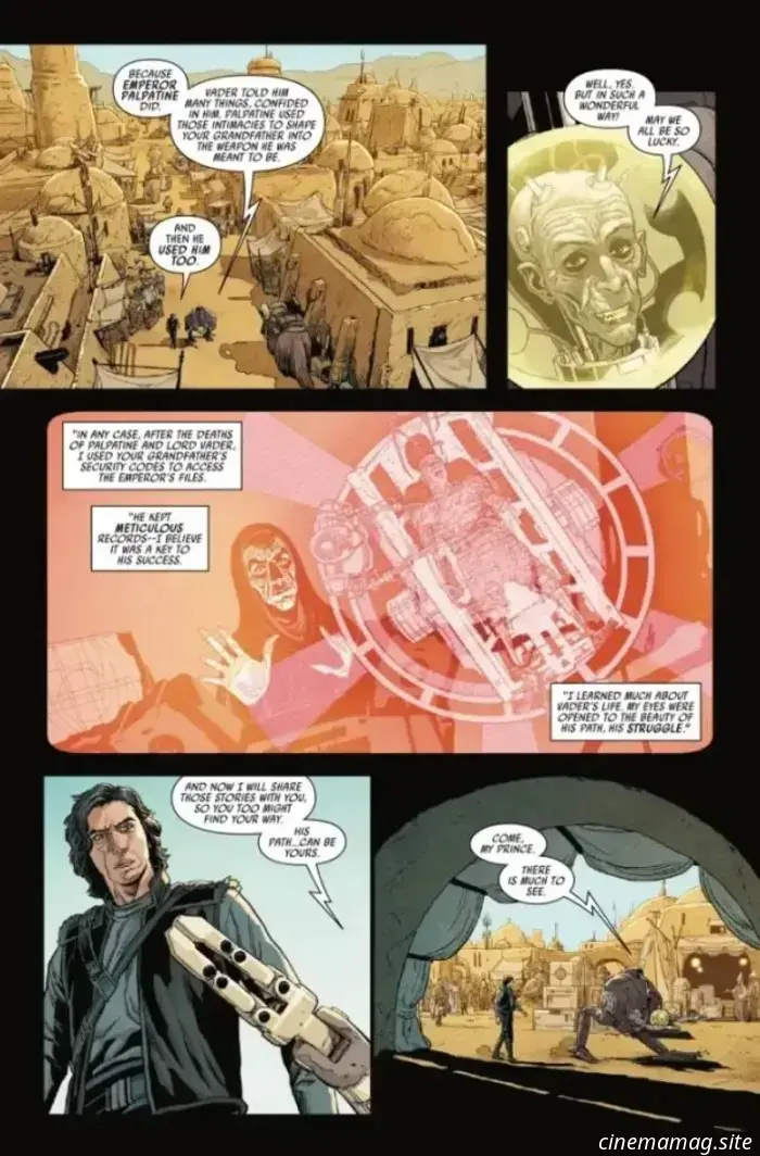 Star Wars: Legacy of Vader #2-Avance del cómic