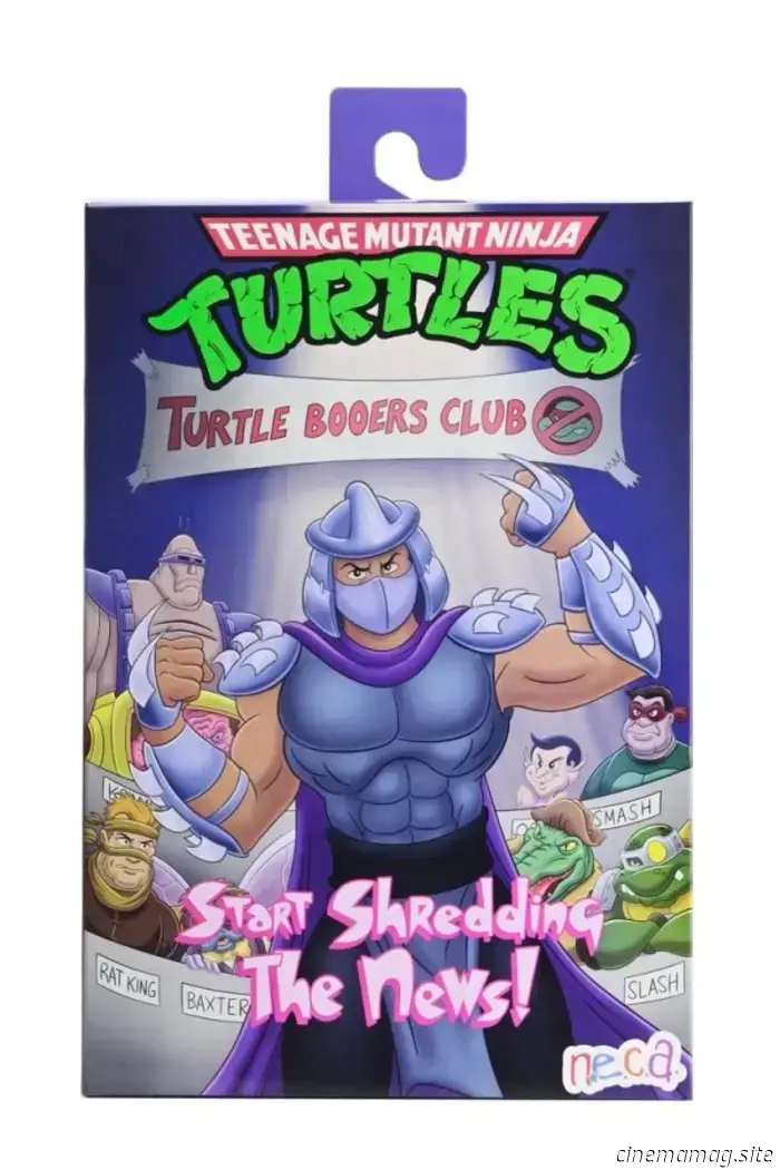 NECA has unveiled the Ultimate Shredder action figure from the Teenage Mutant Ninja Turtles series.