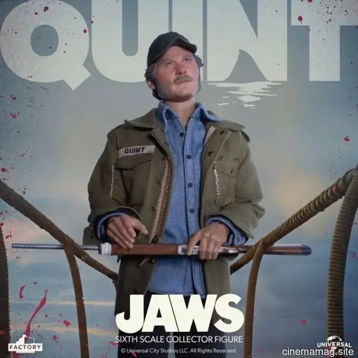 Quint e Hooper, figure in scala sei di Jaws svelate da Factory Entertainment