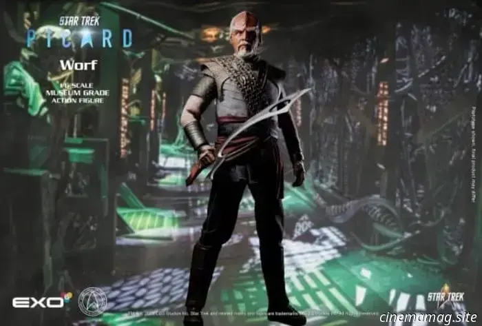 Worf si unisce alla collezione di action figure in scala 1:6 di Star Trek: Picard di EXO-6