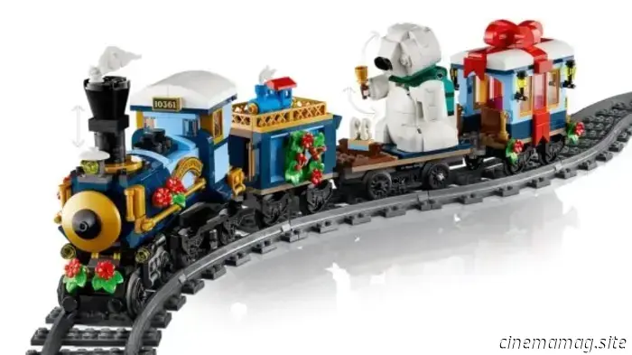 Наборы LEGO Family Christmas Tree и Winter Village Holiday Express Train появятся в октябре