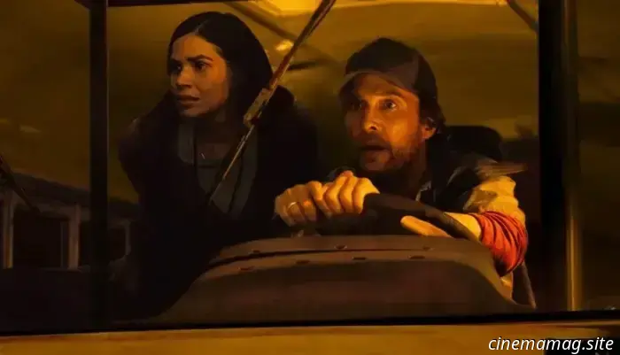 Matthew McConaughey e America Ferrera lottano per la sopravvivenza nel trailer di The Lost Bus.