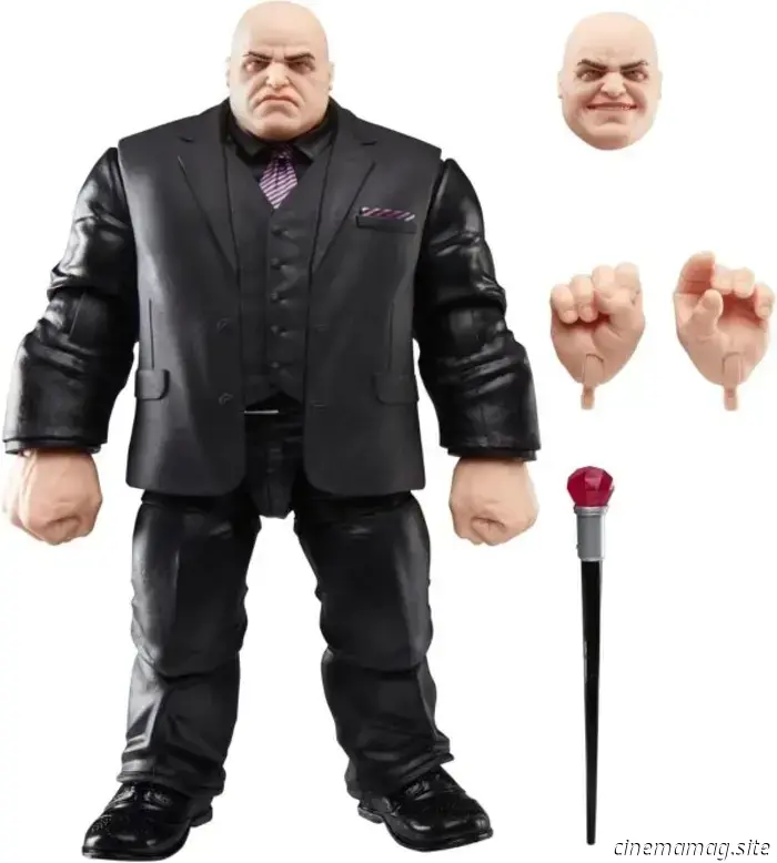 Hasbro has revealed the Gamerverse Kingpin action figure from the Marvel Legends Series.
