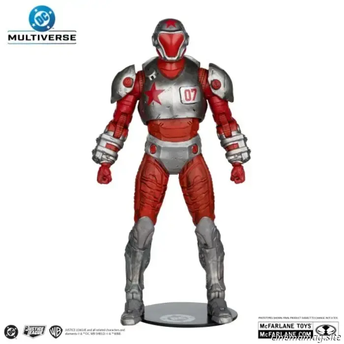 Superman, Wally West, Ice e la Brigata Rocket Red: le figure DC Multiverse svelate da McFarlane