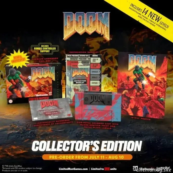 DOOM tendrá una versión física para Super Nintendo de Limited Run Games