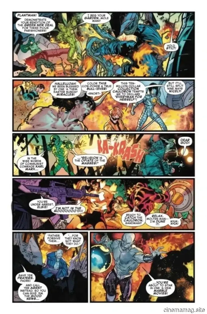 Comic Book Sneak Peek – Spider-Man/Hulk: Fire and Brimstone #1