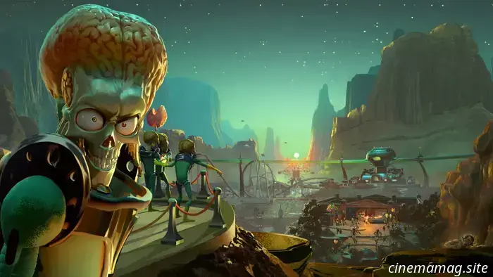 Mars Attracts invade l'Accesso Anticipato di Steam