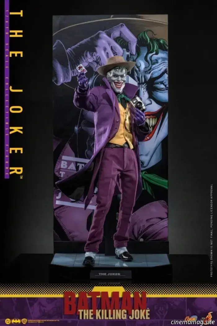 La figura del Joker in scala 1/6 da Batman: The Killing Joke svelata da Hot Toys