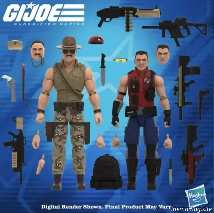 Las series clasificadas de G. I. Joe Slice & Dice, Budo y Hawk con M. M. S. inician Yo Joe June