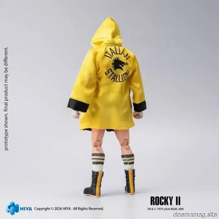 Hiya Toys has unveiled the figure from the Rocky II Exquisite Super Series Collection.