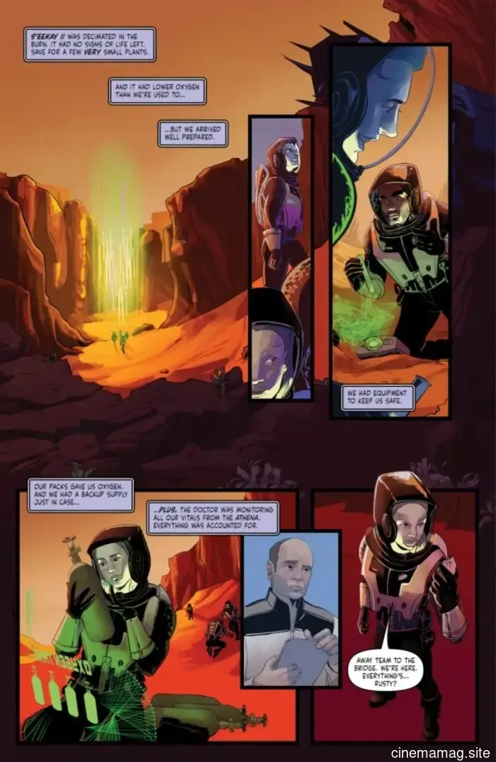 Vista previa del cómic – Star Trek: Academia de la Flota Estelar – Contacto Perdido #1