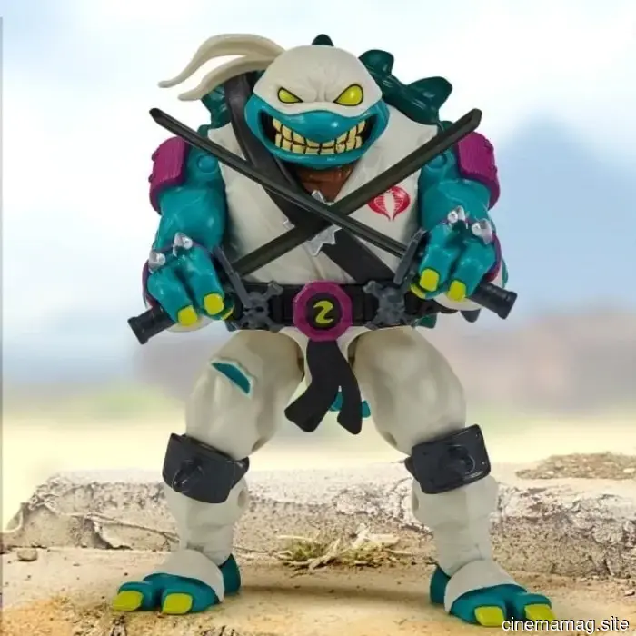 Pre-orders for the Teenage Mutant Ninja Turtles x G.I. Joe crossover action figures have been launched.