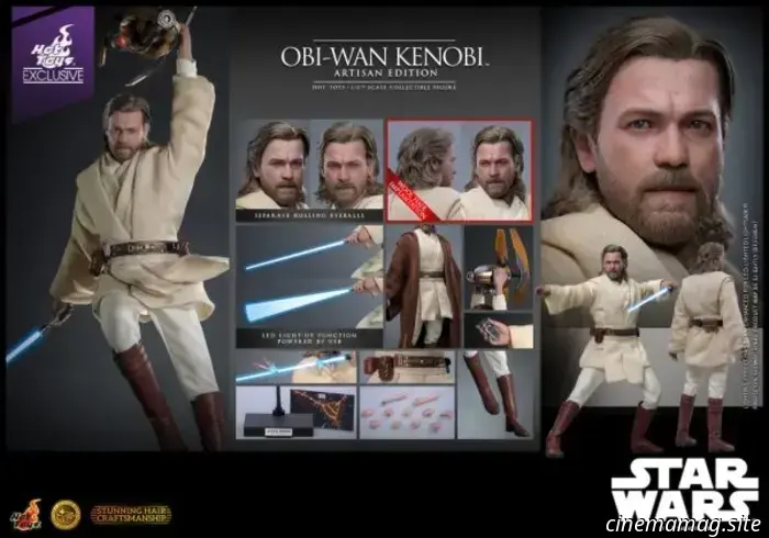 Hot Toys reveals the Artisan Edition figure of Obi-Wan Kenobi from Star Wars: Episode II - Attack of the Clones.