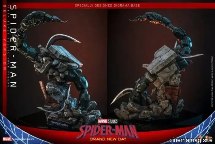 Spider-Man: Brand New Day figura de sexta escala presentada por Hot Toys