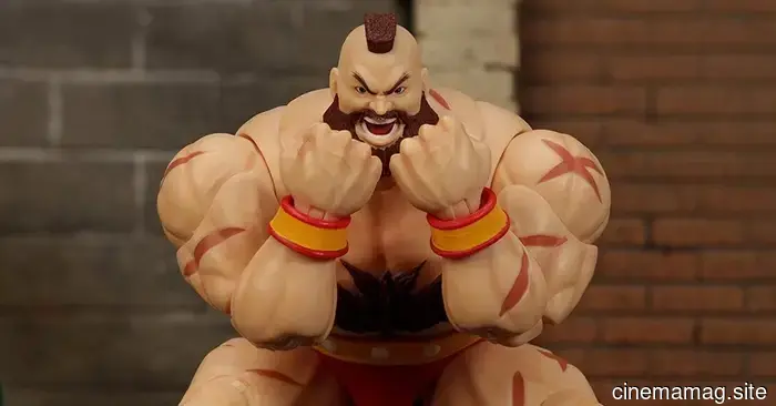 Jada Toys is set to release an action figure of Zangief from Ultra Street Fighter II: The Final Challengers.
