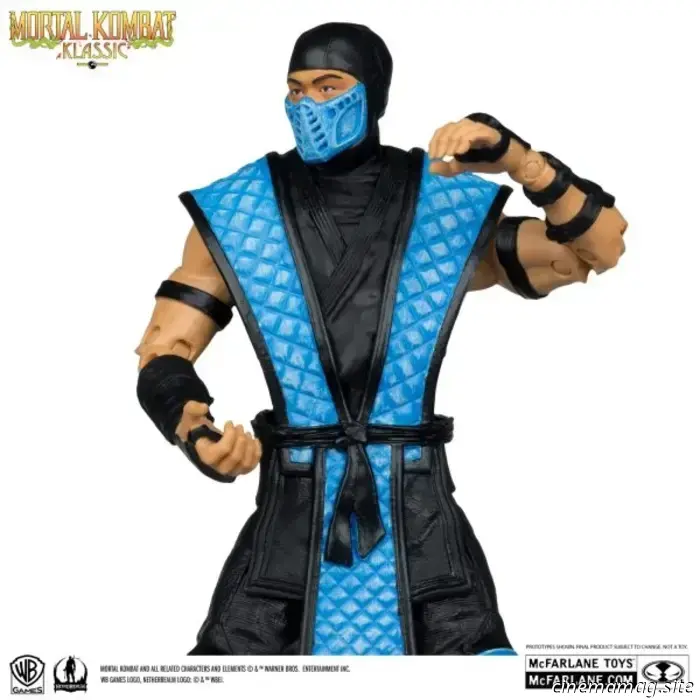 Компания McFarlane Toys запускает новую серию классических фигурок по Mortal Kombat