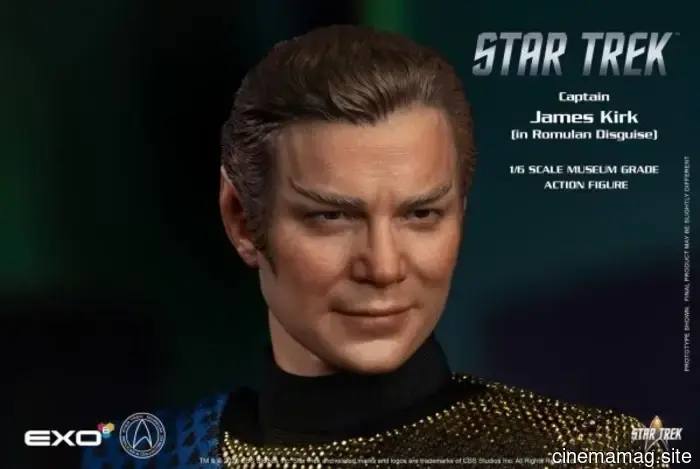 EXO-6 has unveiled a sixth scale figure of James T. Kirk in Romulan disguise from Star Trek.
