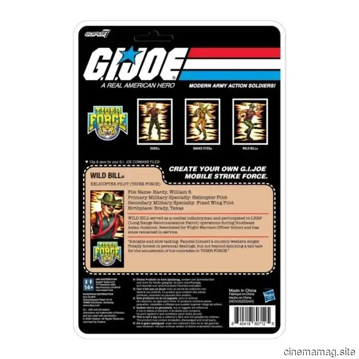Super7 trae Trubble Bubbles y Ninja Force a G.I. Joe: A Real American Hero ReAction+ series