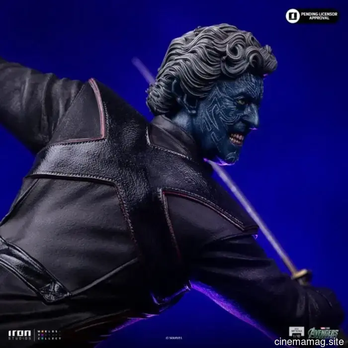 Nightcrawler se une a la colección Avengers: Doomsday de Iron Studios con una estatua de Art Scale.