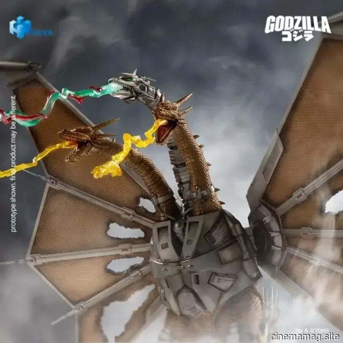 Hiya Toys выпускает Меха Кинг Гидору с новой фигуркой из серии Godzille Exquisite Basic.