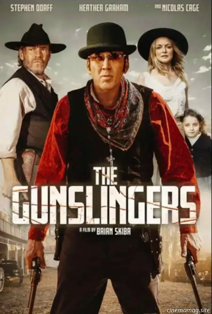 Trailer for the Western thriller Gunslingers featuring Stephen Dorff, Nicolas Cage, and Heather Graham.