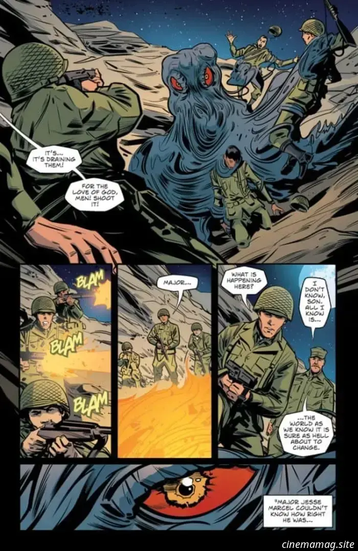 Godzilla: Qui Là Ci Sono Extraterrestri #2 - Anteprima del Fumetto