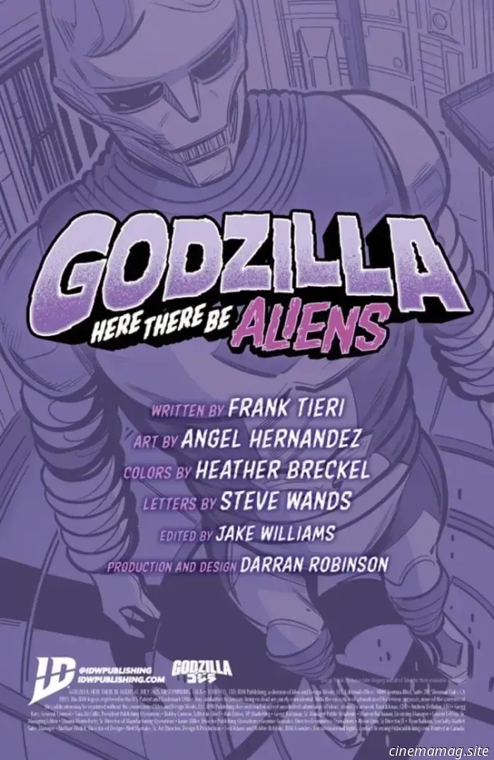 Godzilla: Qui Là Ci Sono Extraterrestri #2 - Anteprima del Fumetto