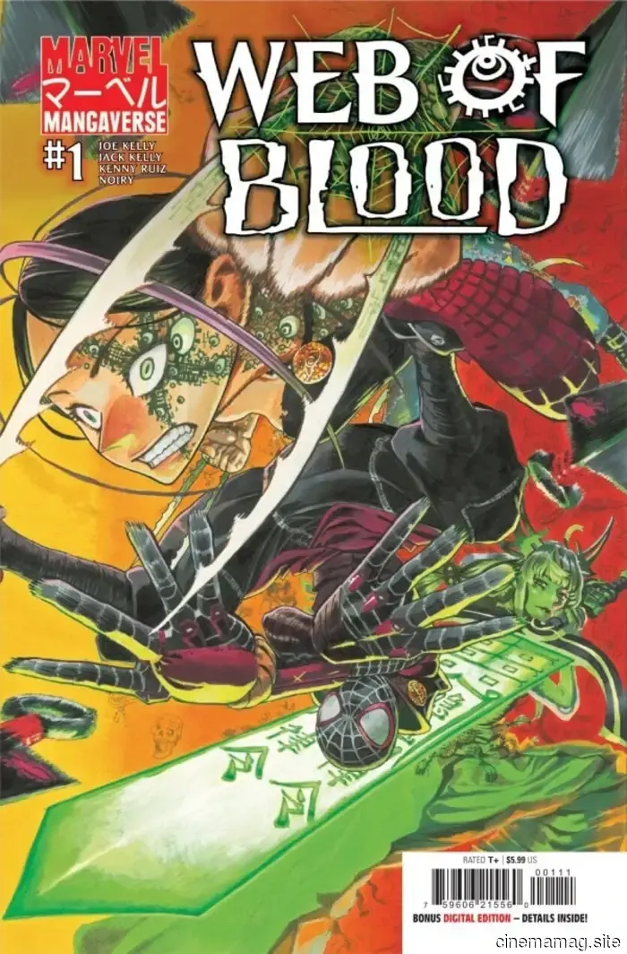 Comic Book Teaser – Marvel Mangaverse: Web of Blood #1