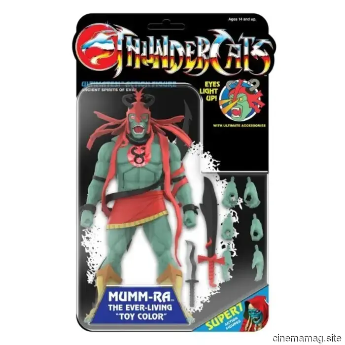 Super7 announces pre-orders for the ThunderCats Lion-O and Mumm-Ra Ultimates! action figures.