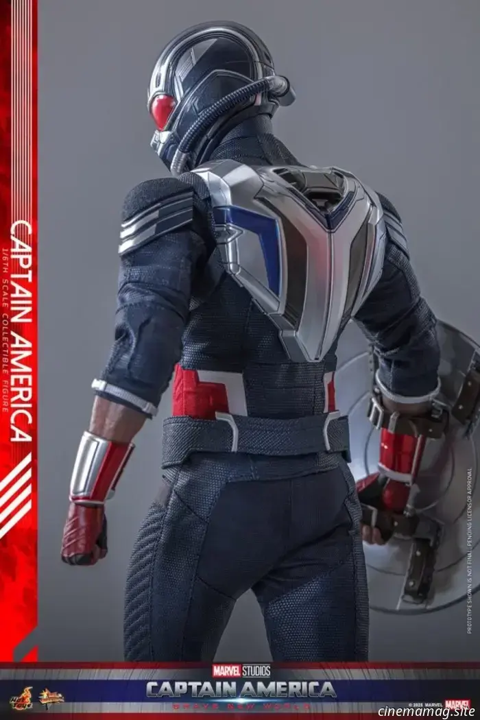 Hot Toys presenta Capitán América: Brave New World Sam Wilson Cap figura de sexta escala