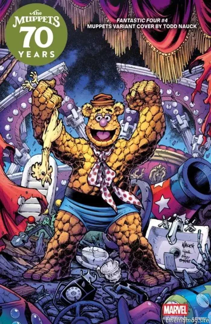 Marvel Comics presenta portadas alternativas para el 70.º aniversario de los Muppets