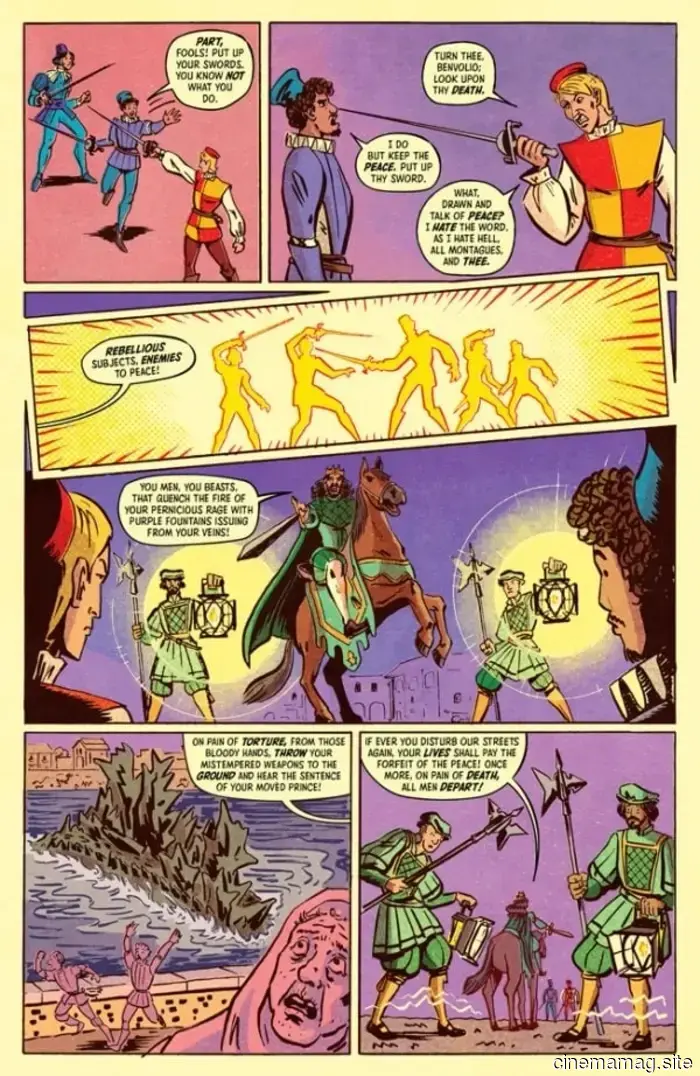 Comic Book Sneak Peek – Godzilla’s Monsterpiece Theatre Features: Romeo & Juliet and Godzilla #1