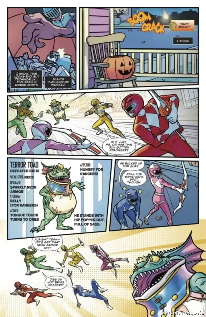Avance del cómic – Mighty Morphin Power Rangers: Especial de Halloween n.º 1