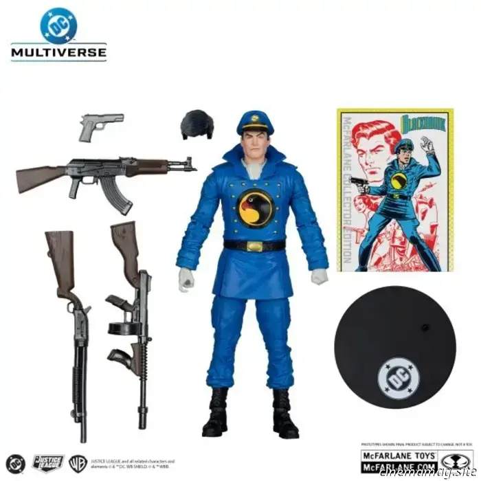 McFarlane Toys has revealed new DC Multiverse figures featuring Zatanna, Detective Chimp, Professor Pyg, Elongated Man, Cosmic Boy, and Blackhawk.